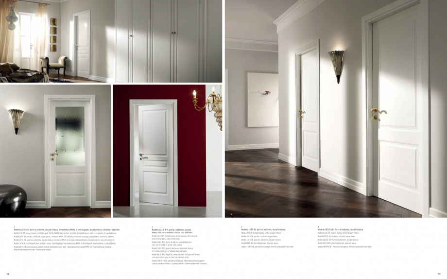 Pagina 71-Catalog general Garofoli - Usi clasice din lemn GAROFOLI Catalog, brosura Engleza, Italiana,...