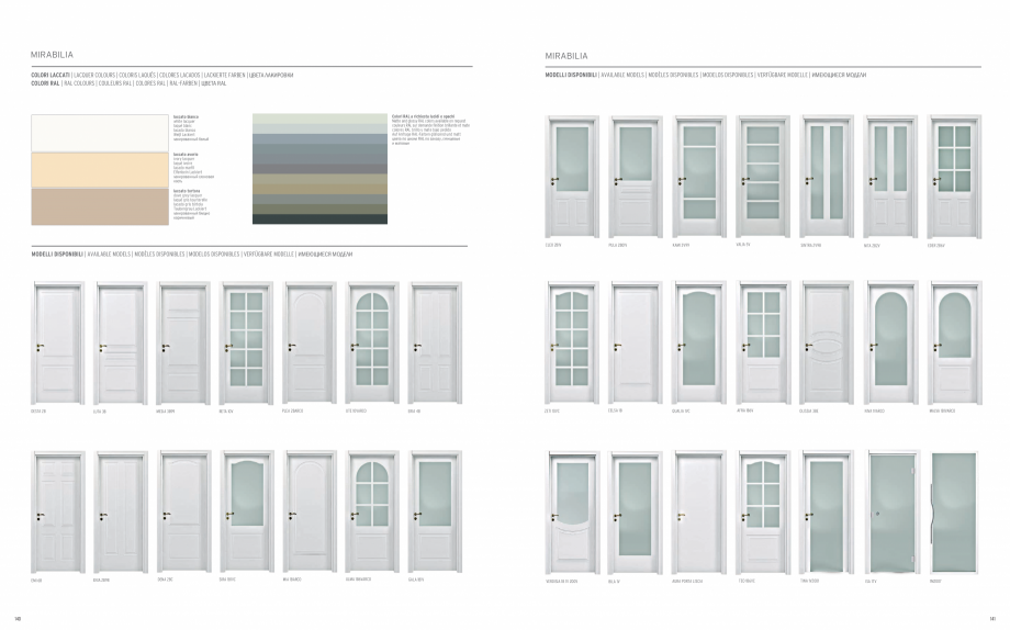 Pagina 72-Catalog general Garofoli - Usi clasice din lemn GAROFOLI Catalog, brosura Engleza, Italiana,...