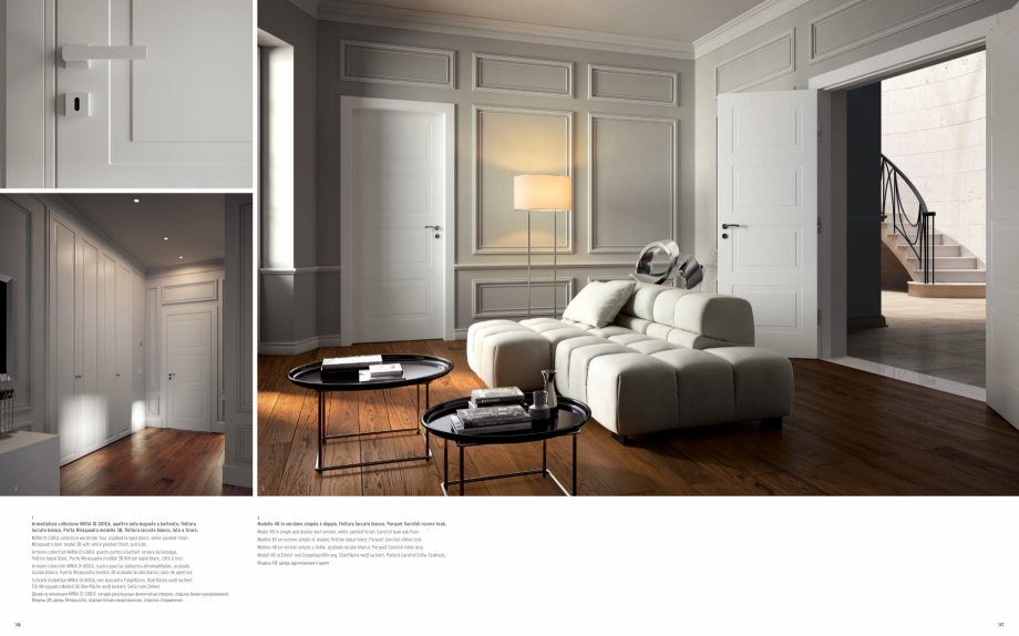 Pagina 75-Catalog general Garofoli - Usi clasice din lemn GAROFOLI Catalog, brosura Engleza, Italiana,...