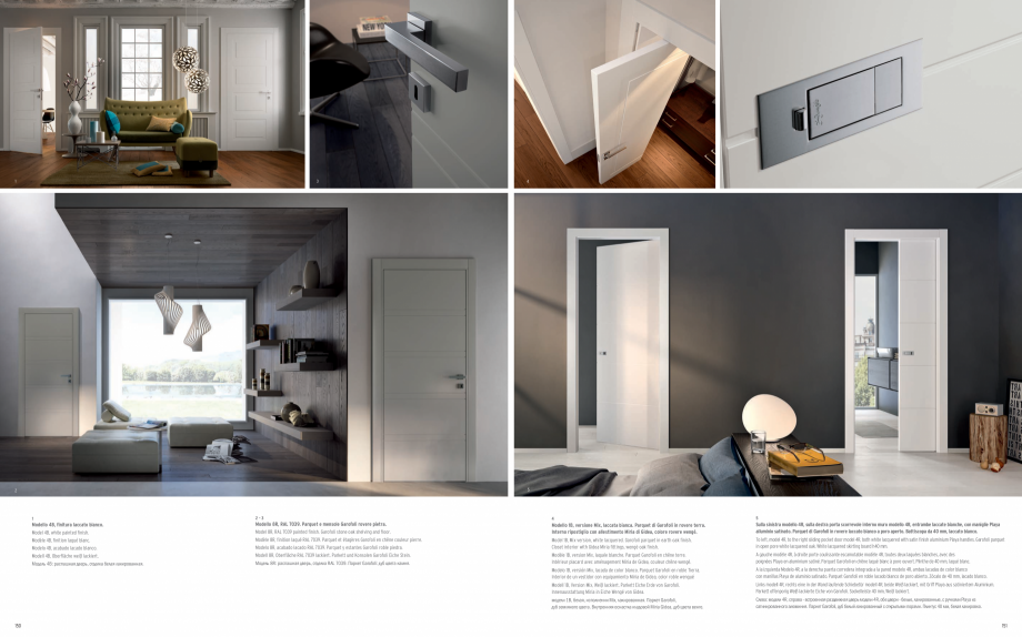 Pagina 77-Catalog general Garofoli - Usi clasice din lemn GAROFOLI Catalog, brosura Engleza, Italiana,...