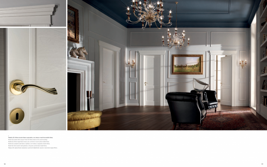 Pagina 81-Catalog general Garofoli - Usi clasice din lemn GAROFOLI Catalog, brosura Engleza, Italiana,...