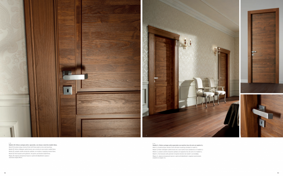 Pagina 83-Catalog general Garofoli - Usi clasice din lemn GAROFOLI Catalog, brosura Engleza, Italiana,...