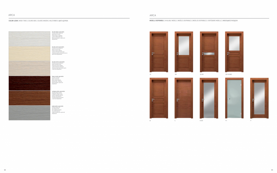 Pagina 84 - Catalog general Garofoli - Usi clasice din lemn GAROFOLI Catalog, brosura Engleza,...