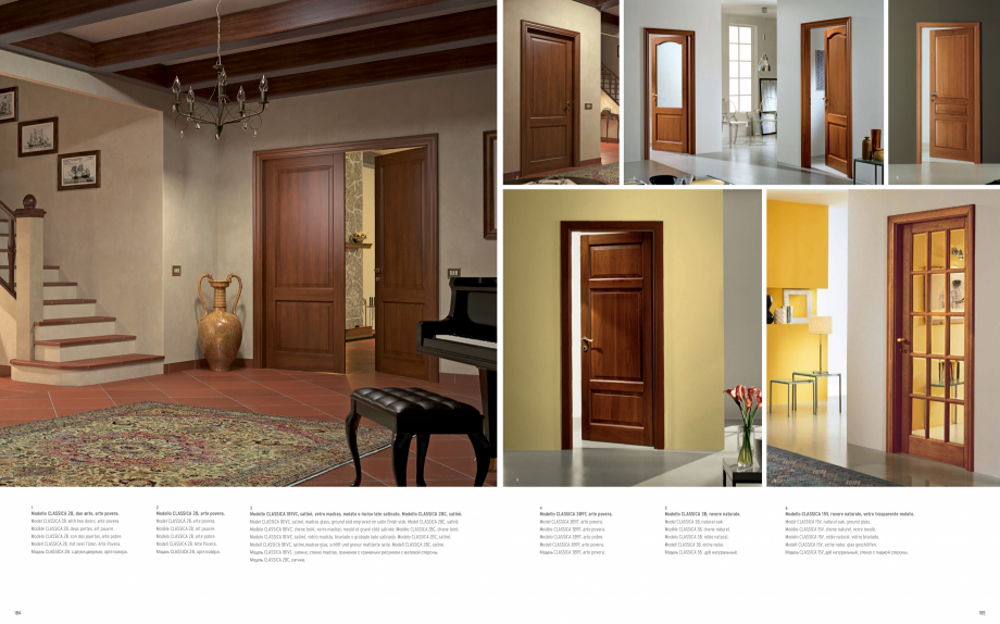 Pagina 94-Catalog general Garofoli - Usi clasice din lemn GAROFOLI Catalog, brosura Engleza, Italiana,...
