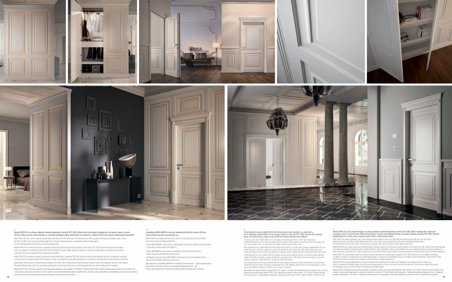 Pagina 100-Catalog general Garofoli - Usi clasice din lemn GAROFOLI Catalog, brosura Engleza, Italiana,...