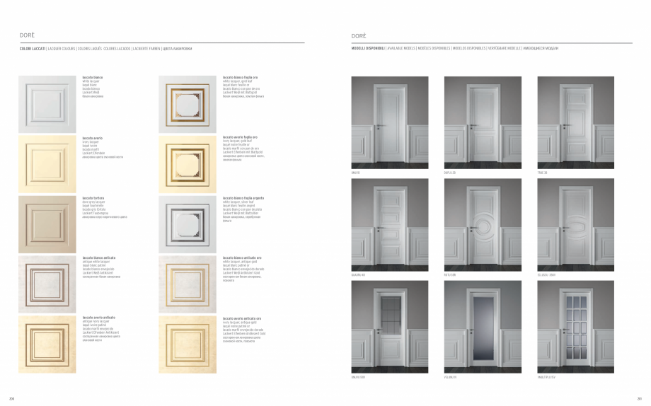 Pagina 102-Catalog general Garofoli - Usi clasice din lemn GAROFOLI Catalog, brosura Engleza, Italiana,...