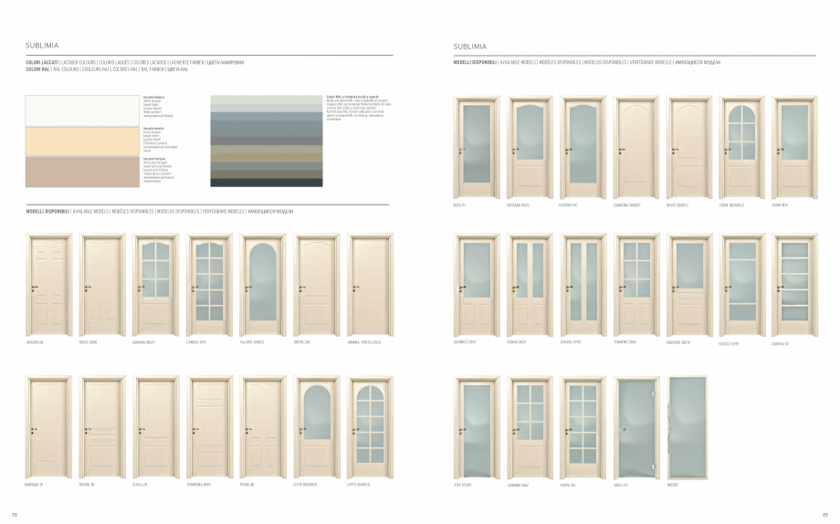Pagina 108-Catalog general Garofoli - Usi clasice din lemn GAROFOLI Catalog, brosura Engleza, Italiana,...