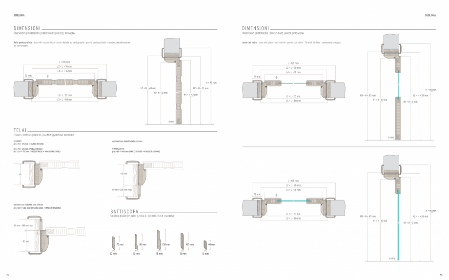 Pagina 109-Catalog general Garofoli - Usi clasice din lemn GAROFOLI Catalog, brosura Engleza, Italiana,...