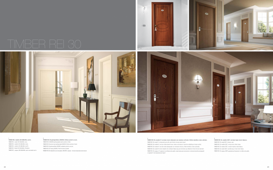 Pagina 113-Catalog general Garofoli - Usi clasice din lemn GAROFOLI Catalog, brosura Engleza, Italiana,...