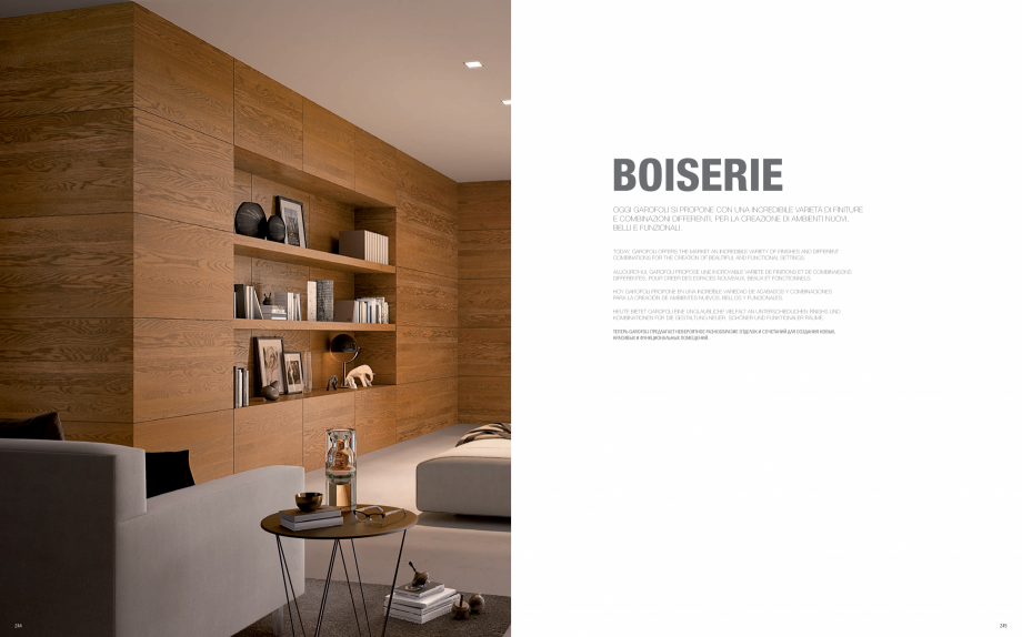 Pagina 124-Catalog general Garofoli - Usi clasice din lemn GAROFOLI Catalog, brosura Engleza, Italiana,...