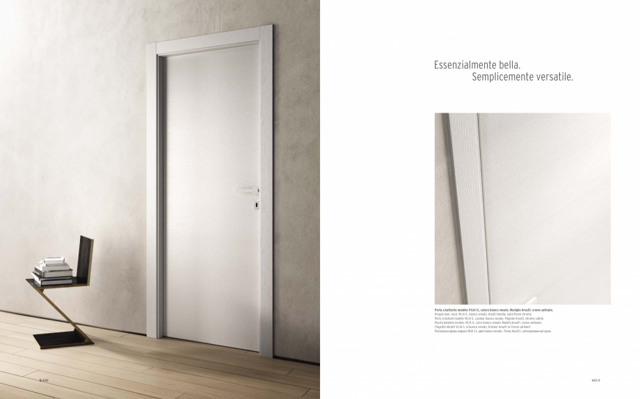 Pagina 7-Catalog Gidea Avio - Usi cu finisaje moderne GAROFOLI Catalog, brosura Engleza, Franceza, Italiana, ...