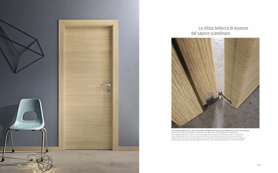 Pagina 10-Catalog Gidea Avio - Usi cu finisaje moderne GAROFOLI Catalog, brosura Engleza, Franceza, Italiana, ...