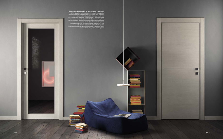 Pagina 11-Catalog Gidea Avio - Usi cu finisaje moderne GAROFOLI Catalog, brosura Engleza, Franceza, Italiana, ...