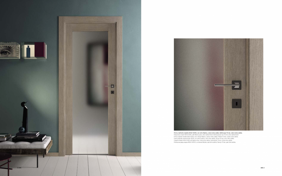 Pagina 12-Catalog Gidea Avio - Usi cu finisaje moderne GAROFOLI Catalog, brosura Engleza, Franceza, Italiana, ...