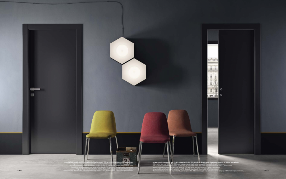 Pagina 15-Catalog Gidea Avio - Usi cu finisaje moderne GAROFOLI Catalog, brosura Engleza, Franceza, Italiana, ...