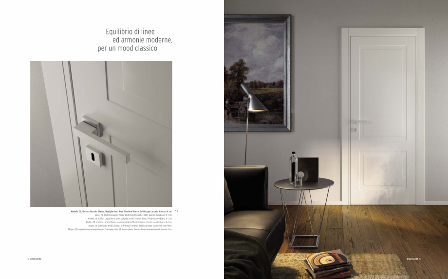 Pagina 8-Catalog Garofoli Miraquadra - Usi - Linii clasice. Eleganta atemporala si stil perfect GAROFOLI...