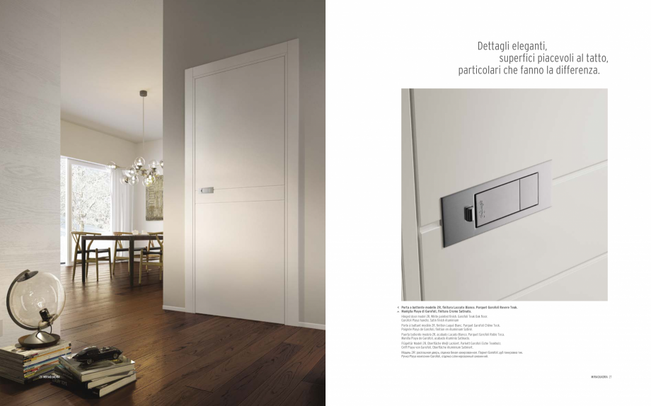 Pagina 15-Catalog Garofoli Miraquadra - Usi - Linii clasice. Eleganta atemporala si stil perfect GAROFOLI...