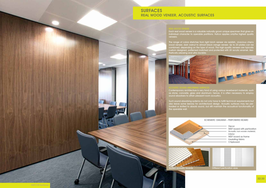 Pagina 16-Catalog -Pereti mobili-Hufcor MoVista HUFCOR Catalog, brosura Engleza e and very stylish aluminum...