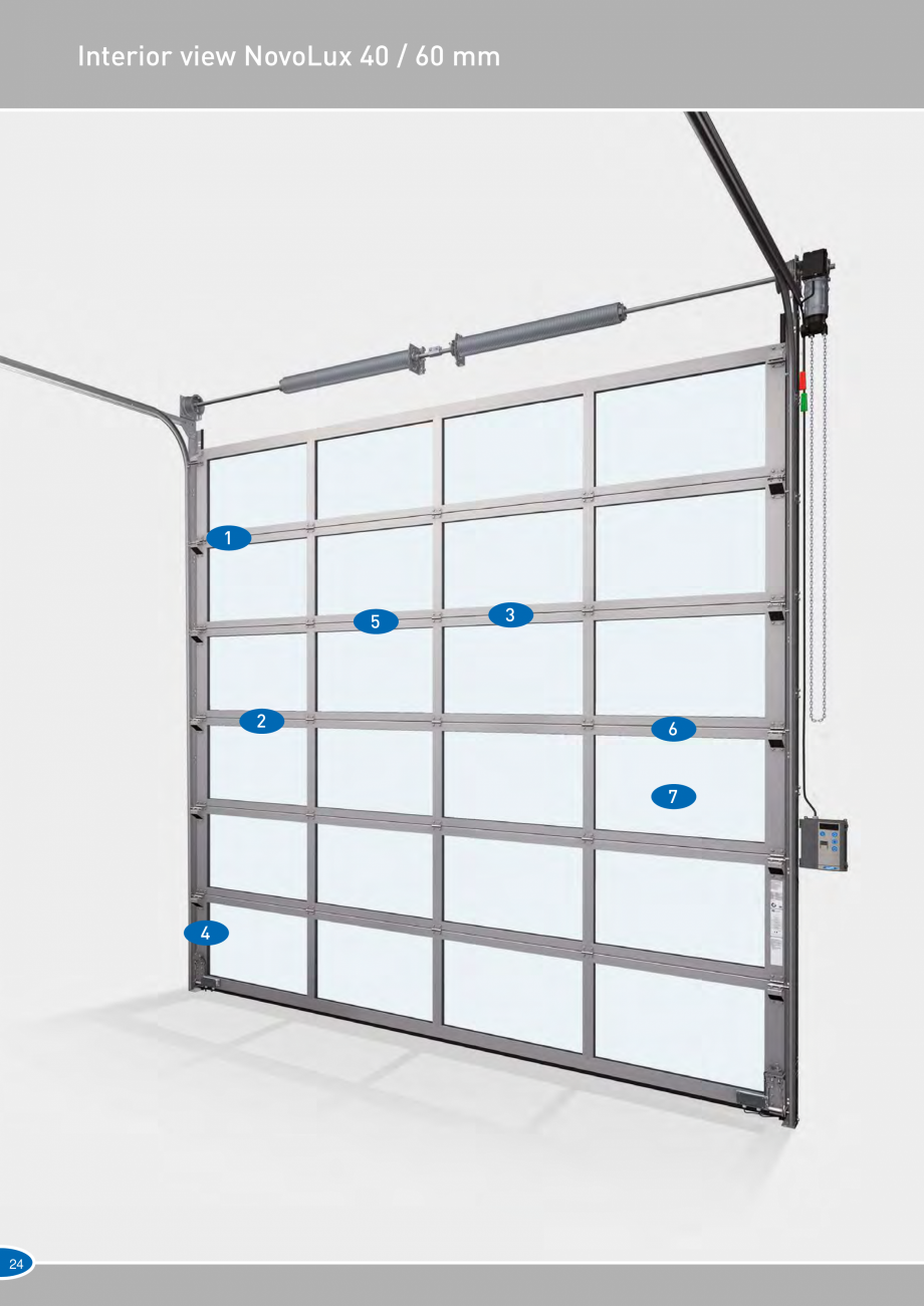 Pagina 24-Catalog 2019 - Porti industriale sectionale pentru inchideri exterioare NOVOFERM Usi sectionale...