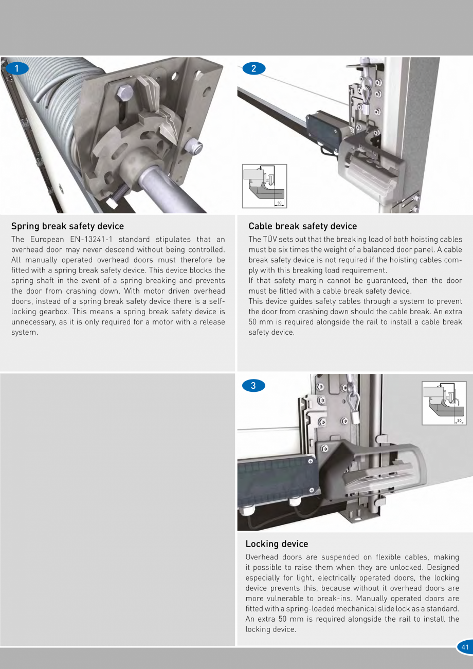 Pagina 41-Catalog 2019 - Porti industriale sectionale pentru inchideri exterioare NOVOFERM Usi sectionale...