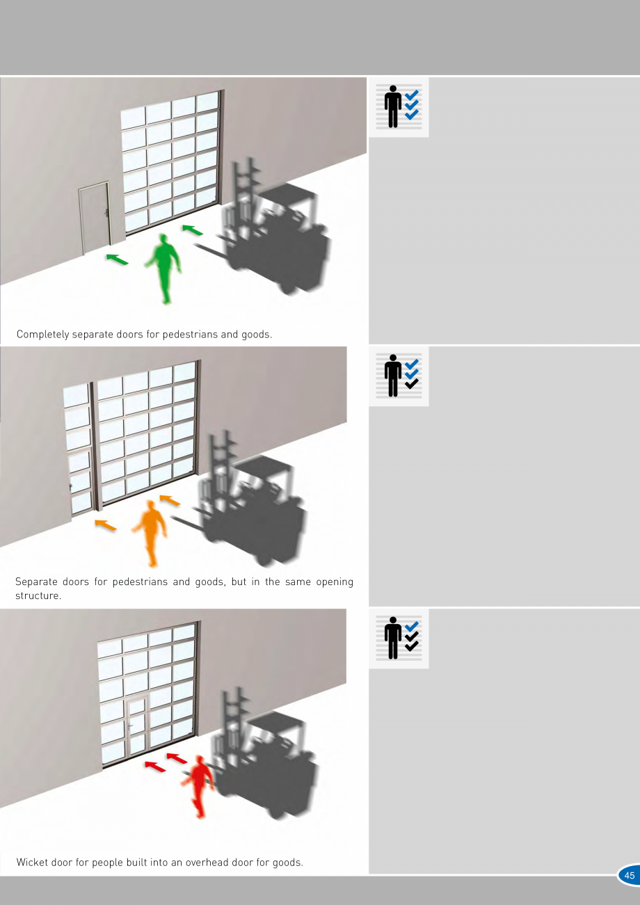 Pagina 45-Catalog 2019 - Porti industriale sectionale pentru inchideri exterioare NOVOFERM Usi sectionale...