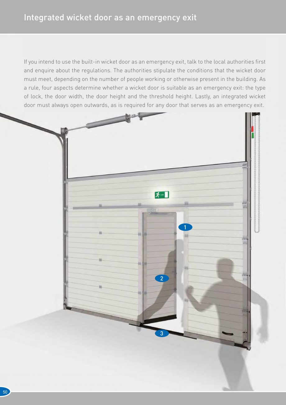Pagina 50-Catalog 2019 - Porti industriale sectionale pentru inchideri exterioare NOVOFERM Usi sectionale...