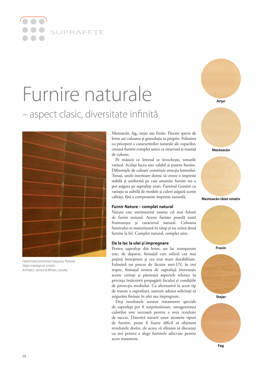 Pagina 17-Catalog- Panouri fonoabsorbante GUSTAFS Gustafs Catalog, brosura Romana ntreţinere şi cea mai...