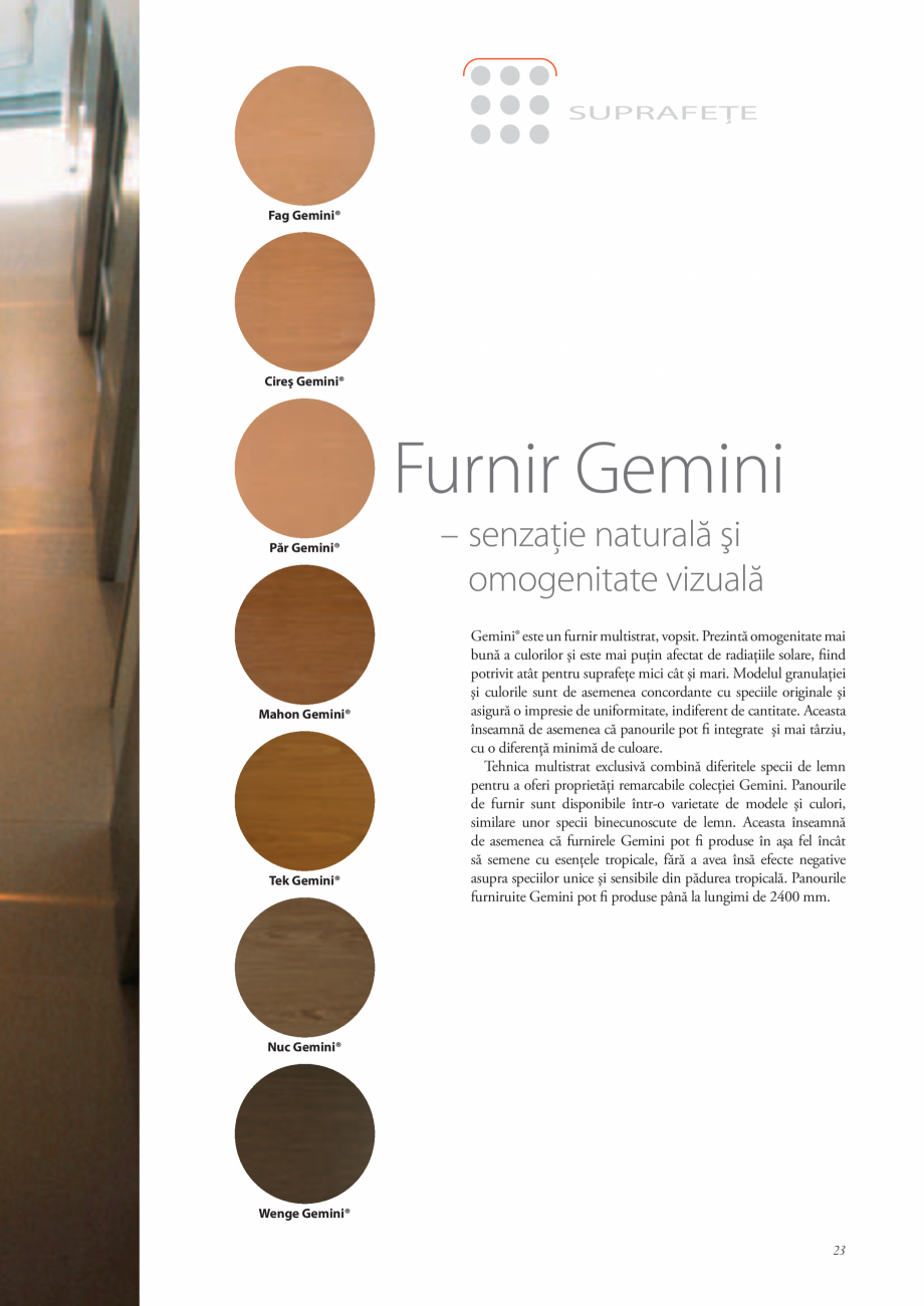 Pagina 23-Catalog- Panouri fonoabsorbante GUSTAFS Gustafs Catalog, brosura Romana ﬁnite este folosit...