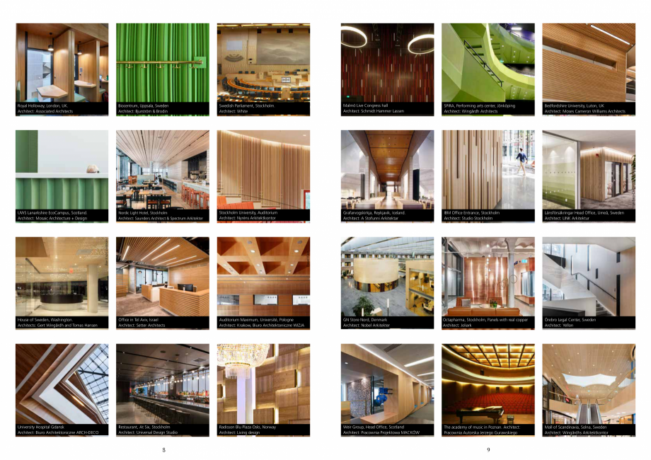 Pagina 4-Catalog-Panouri fonoabsorbante - 2019 GUSTAFS Gustafs Catalog, brosura Engleza onsumer recycled.
Ask...