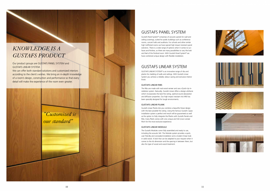 Pagina 5-Catalog-Panouri fonoabsorbante - 2019 GUSTAFS Gustafs Catalog, brosura Engleza kholm
Architect:...