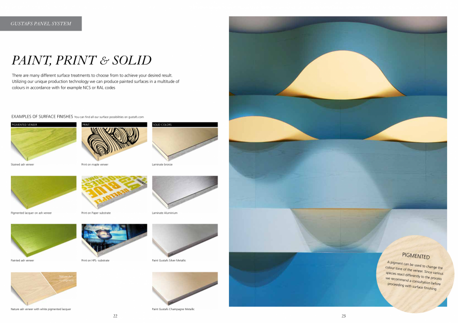 Pagina 11-Catalog-Panouri fonoabsorbante - 2019 GUSTAFS Gustafs Catalog, brosura Engleza ep the
highest...