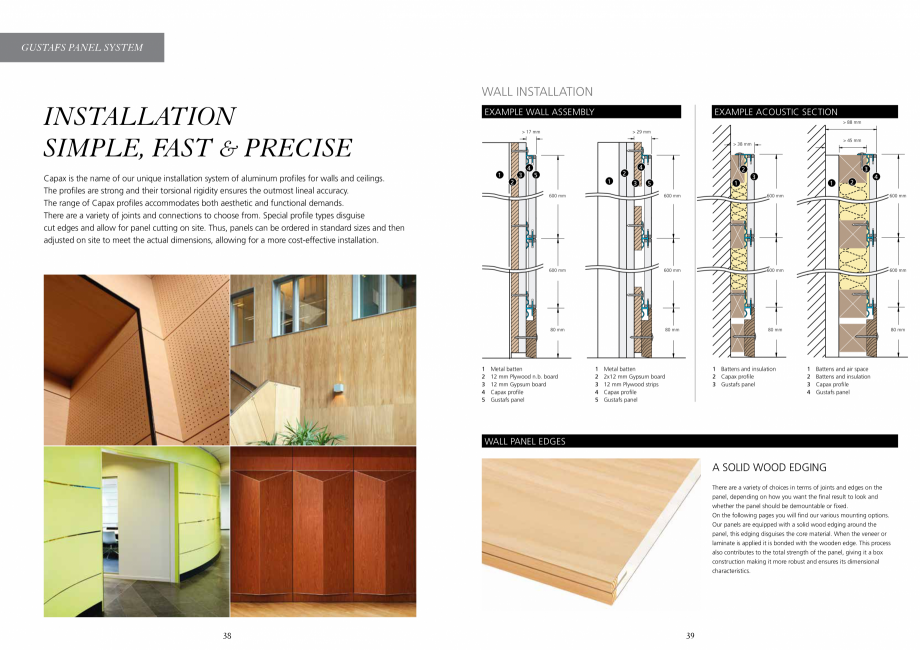 Pagina 19-Catalog-Panouri fonoabsorbante - 2019 GUSTAFS Gustafs Catalog, brosura Engleza Gemini - Walnut	
...