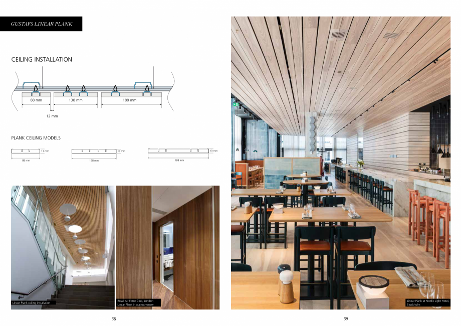 Pagina 29-Catalog-Panouri fonoabsorbante - 2019 GUSTAFS Gustafs Catalog, brosura Engleza 
INVISIBLE NANO...