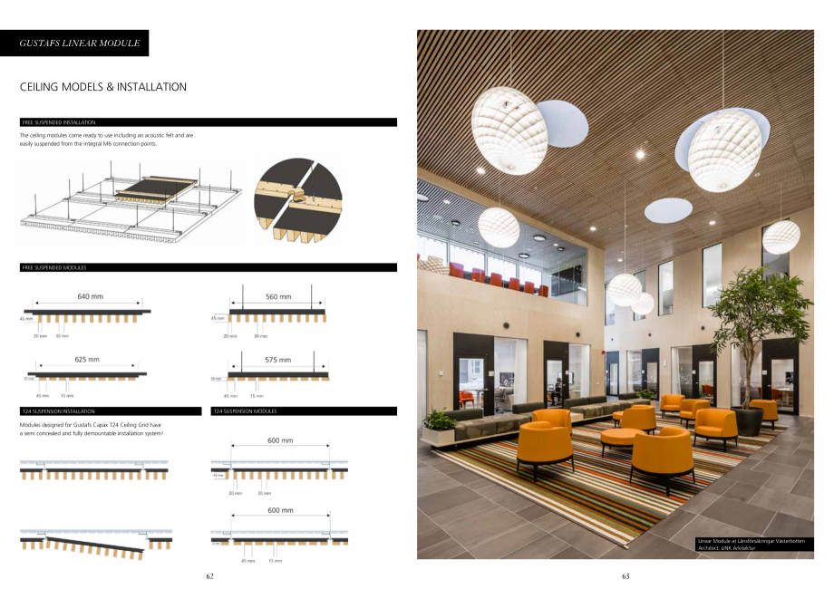 Pagina 31-Catalog-Panouri fonoabsorbante - 2019 GUSTAFS Gustafs Catalog, brosura Engleza ipe perforation shows...