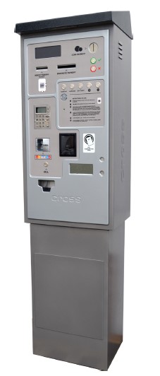 CROSS Sistem de management dedicate locurilor de parcare - detaliu terminal de plata - Sisteme de