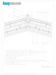 Detalii CAD acoperisuri inclinate izolatie intre si peste capriori KNAUF INSULATION - UNIFIT 035, UNIFIT 032