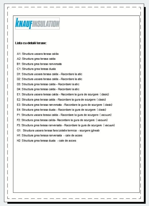 Pagina 1-CAD-DWG DETALII CAD - terase KNAUF INSULATION Detaliu de montaj 