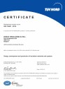 Certificat ISO 14001 