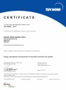 Certificat ISO 50001 