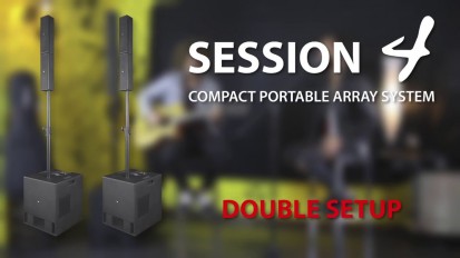 Sistem audio de tip line array compact si ultra-portabil Proel SESSION4 SESSION4 Sistem audio de tip