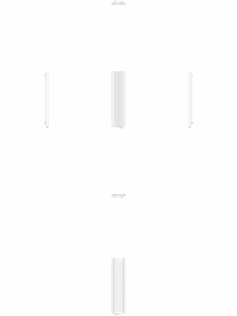Pagina 1-CAD-DWG Calorifer decorativ ALU-ZEN 1800x450 - 2D VASCO Detaliu de produs 