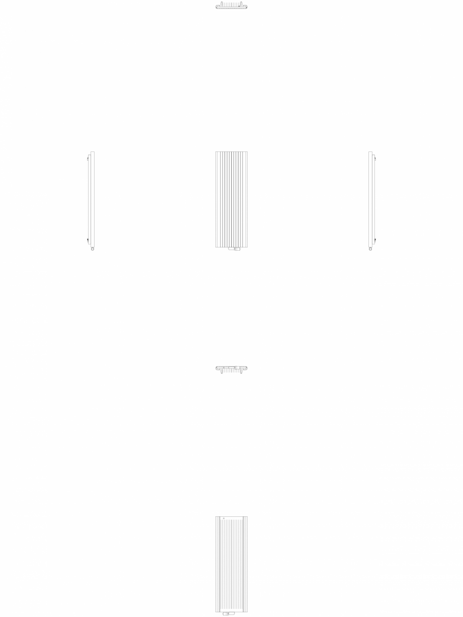 Pagina 1-CAD-DWG Calorifer decorativ ALU-ZEN 1600x525 - 2D VASCO Detaliu de produs 