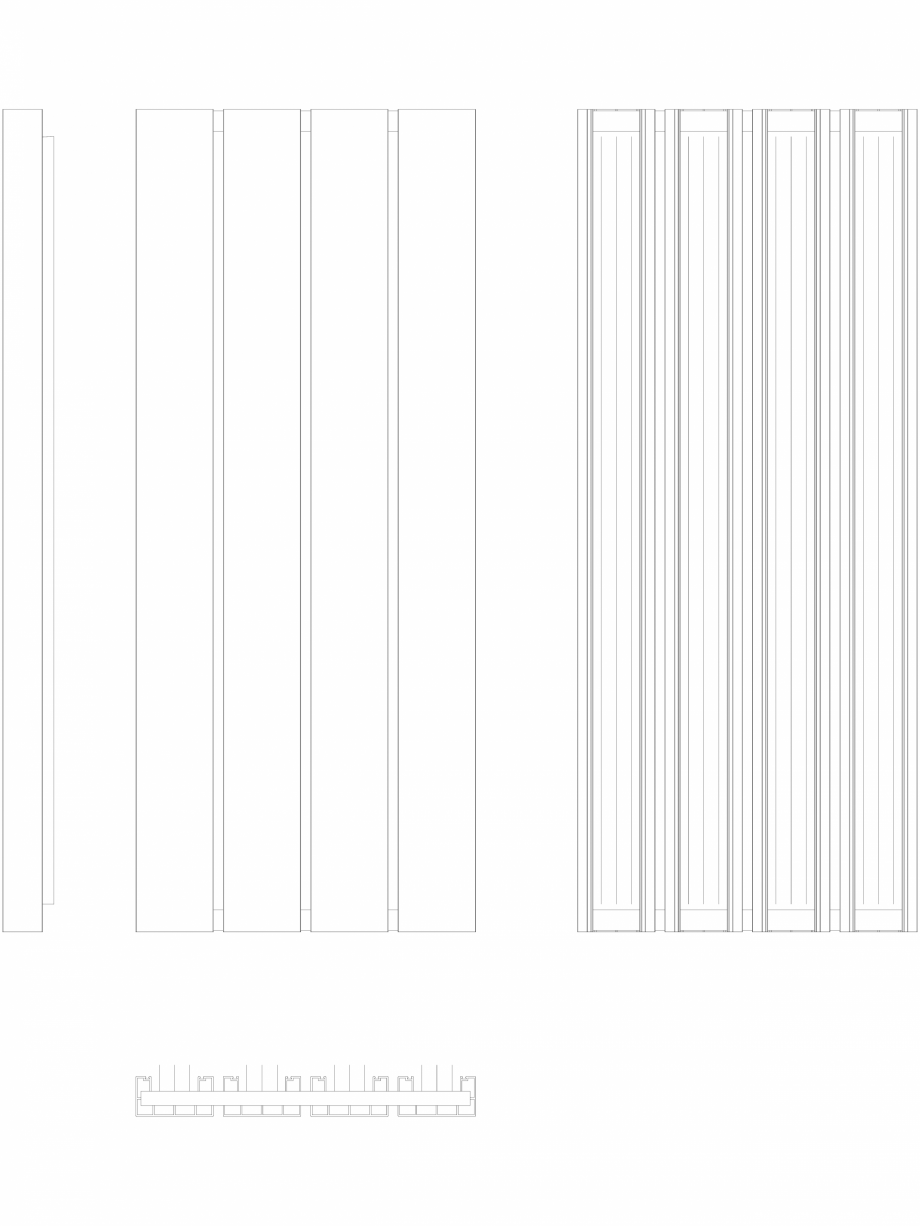 Pagina 1-CAD-DWG Calorifer decorativ BEAMS 1600x660 - 2D VASCO Detaliu de produs 