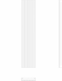 Calorifer decorativ CANYON 1800x380 - 2D