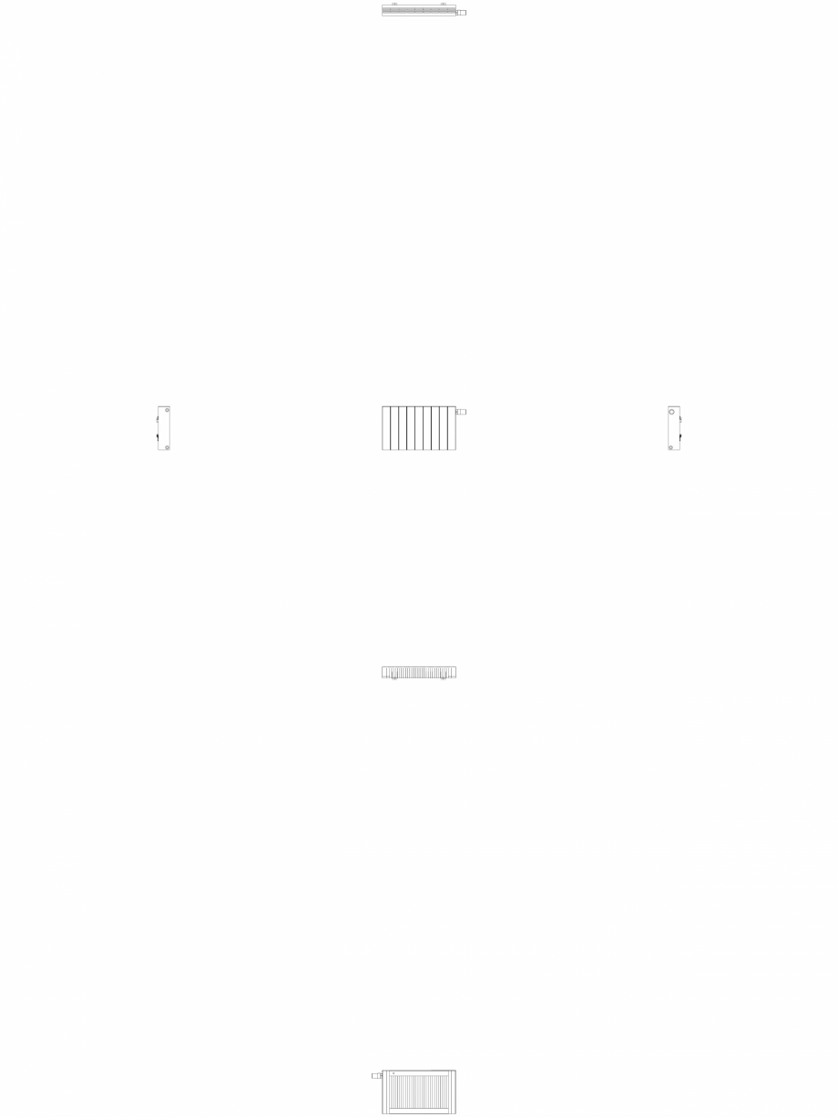 Pagina 1-CAD-DWG Calorifer decorativ ZAROS H100 400x675 - 2D VASCO Detaliu de produs 