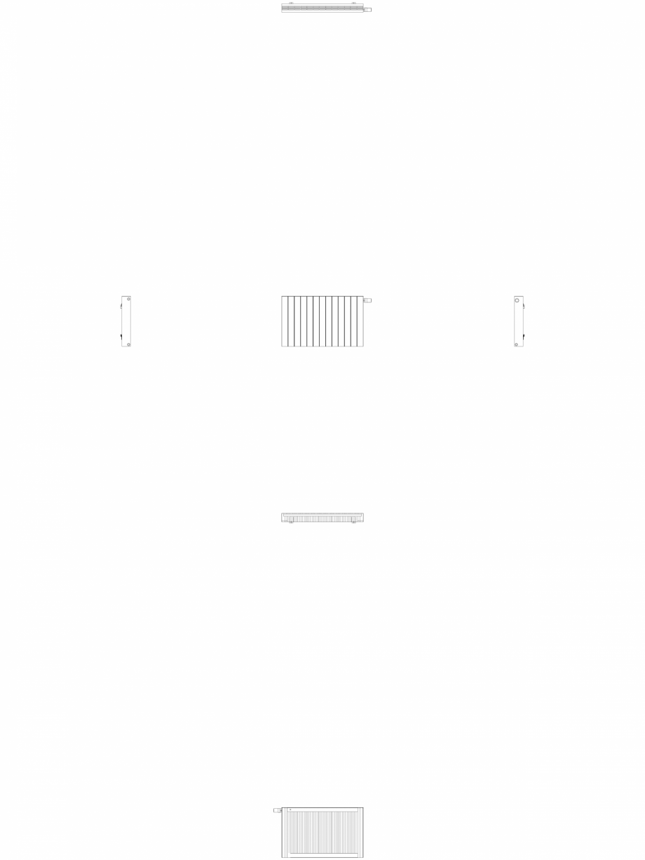 Pagina 1-CAD-DWG Calorifer decorativ ZAROS H100 600x975 - 2D VASCO Detaliu de produs 