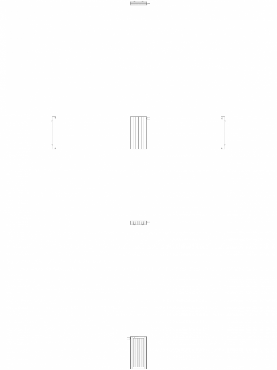 Pagina 1-CAD-DWG Calorifer decorativ ZAROS H100 900x450 - 2D VASCO Detaliu de produs 