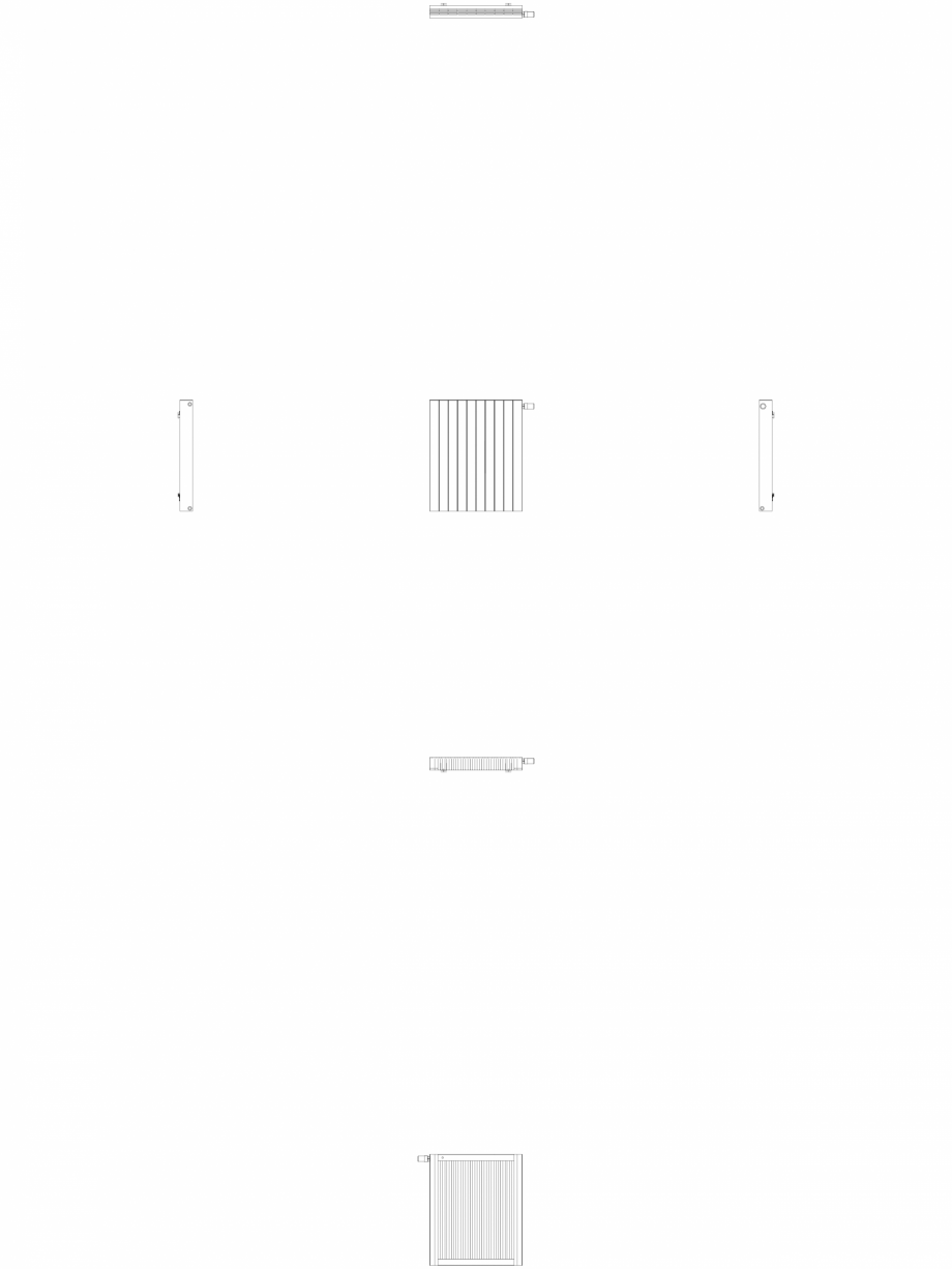 Pagina 1-CAD-DWG Calorifer decorativ ZAROS H100 900x750 - 2D VASCO Detaliu de produs 