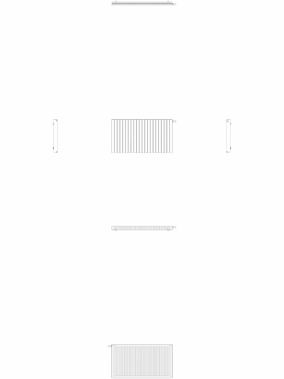 Pagina 1-CAD-DWG Calorifer decorativ ZAROS H100 900x1650 - 2D VASCO Detaliu de produs 