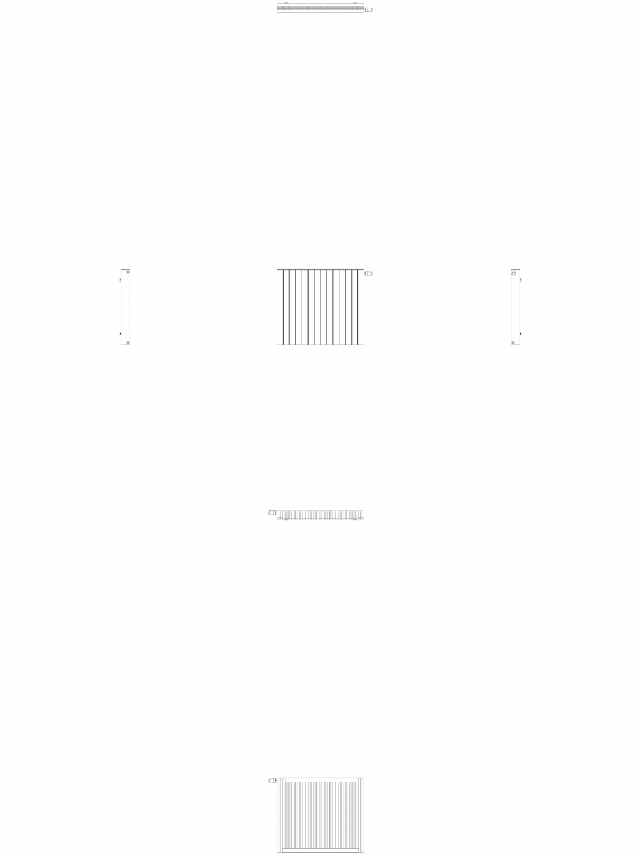 Pagina 1-CAD-DWG Calorifer decorativ ZAROS H100 900x1050 - 2D VASCO Detaliu de produs 